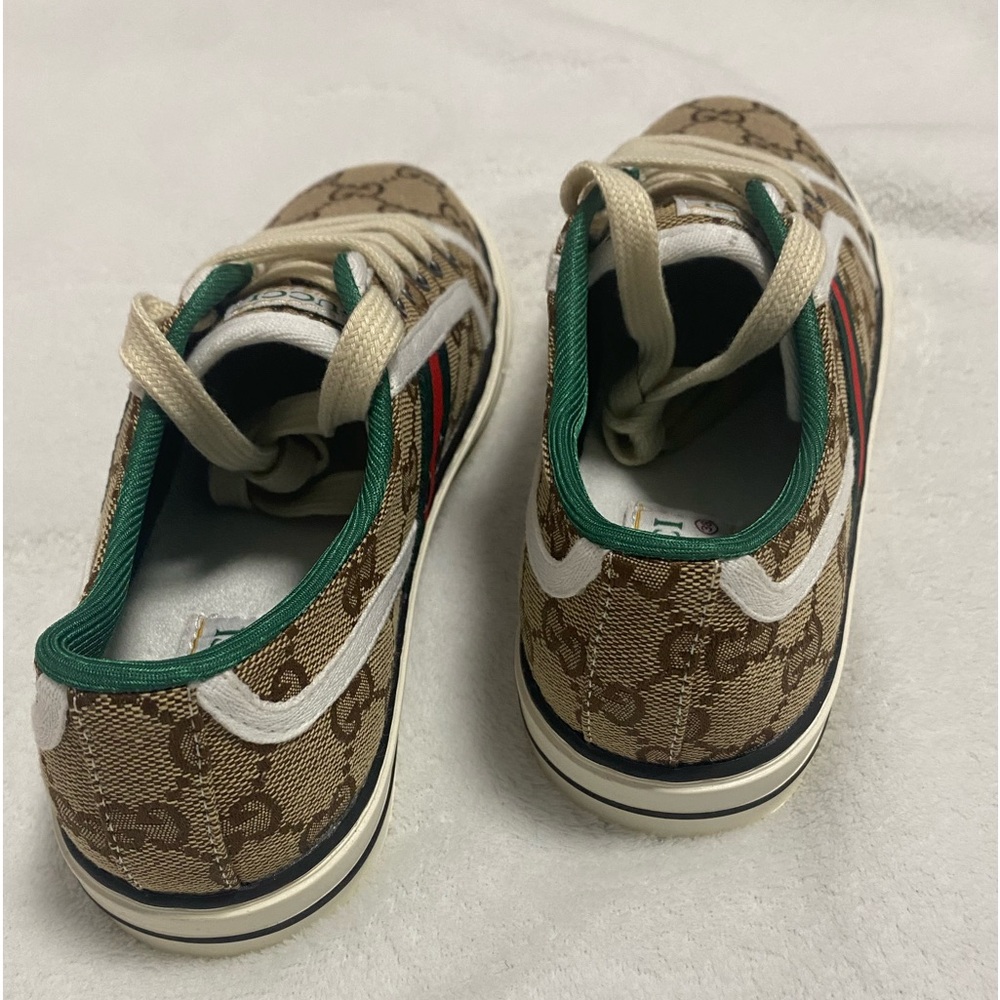 Gucci Brown and Beige Sneakers - Picture 3 of 5